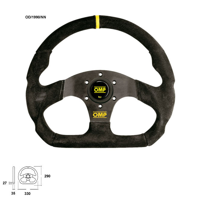 OMP Super Quadro Steering Wheel