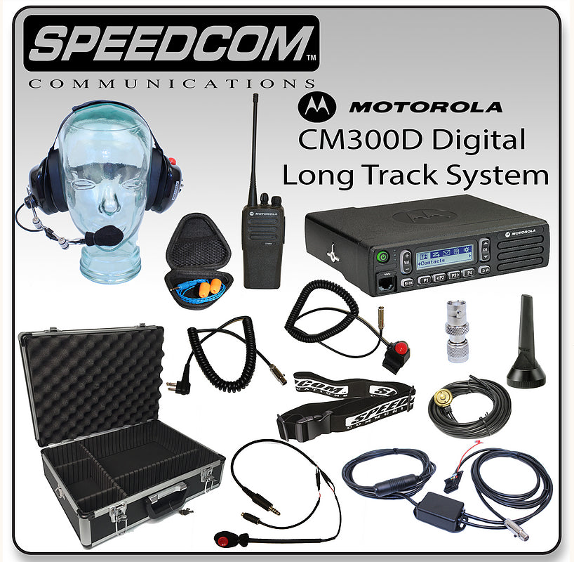 Speedcom Motorola CM300D  Digital Pro Long Track System